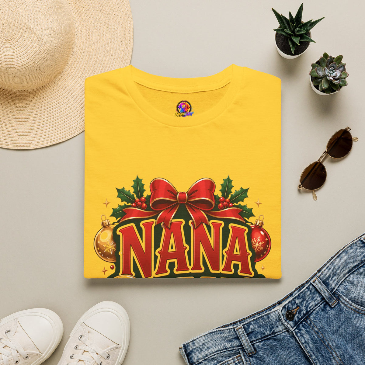 Nana Claus Christmas Tee — Festive Holiday Grandma T-Shirt