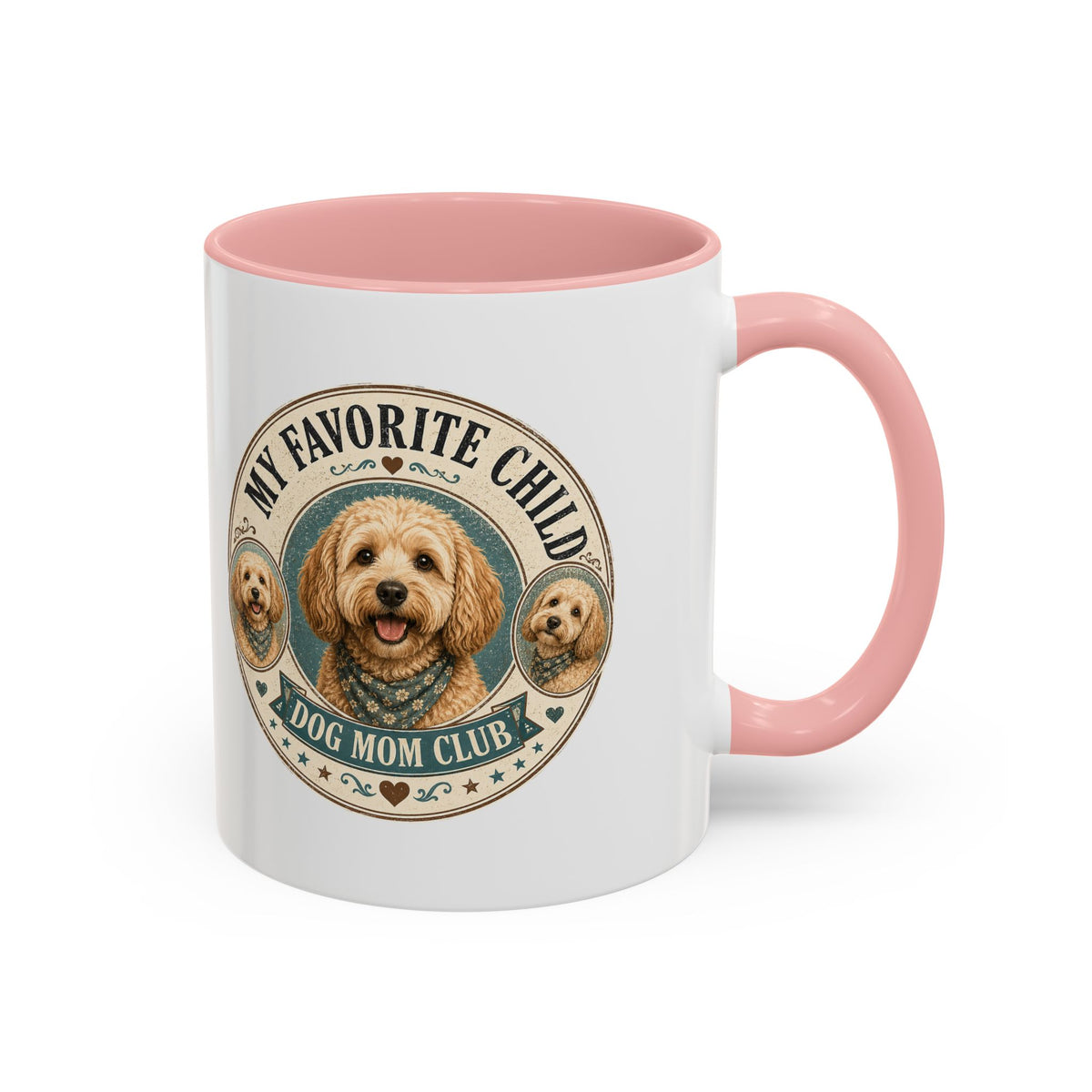 Milo Bailey Dog Dad Mom Dog Mom Coffee Mug — "My Favorite Child" Accent Mug