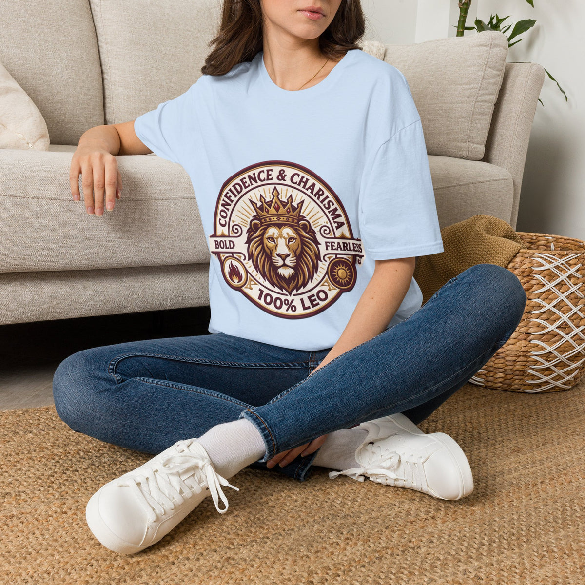 Leo Zodiac T-Shirt — Confidence & Charisma Lion Horoscope Tee