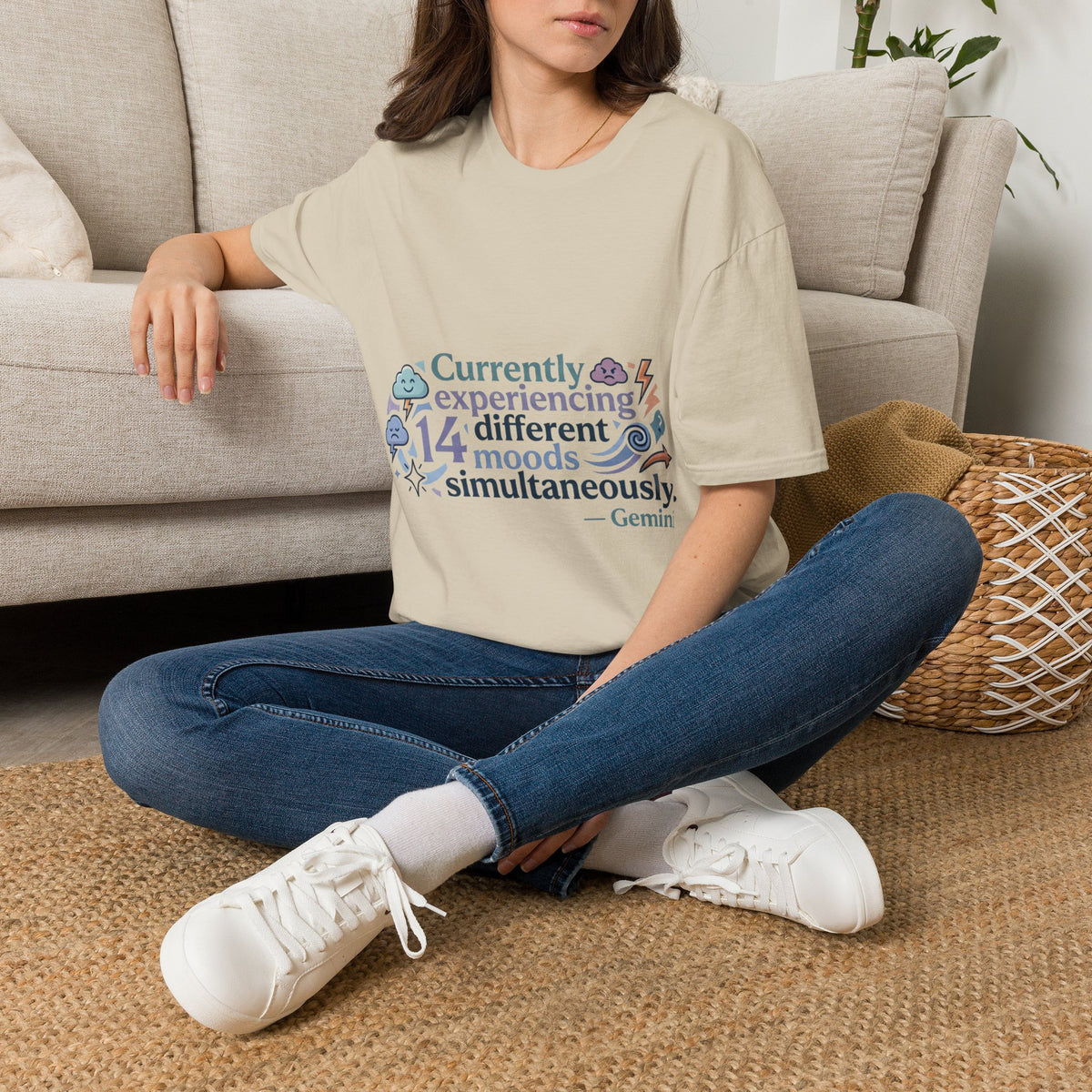 Currently Experiencing 14 Different Moods Simultaneously T-Shirt