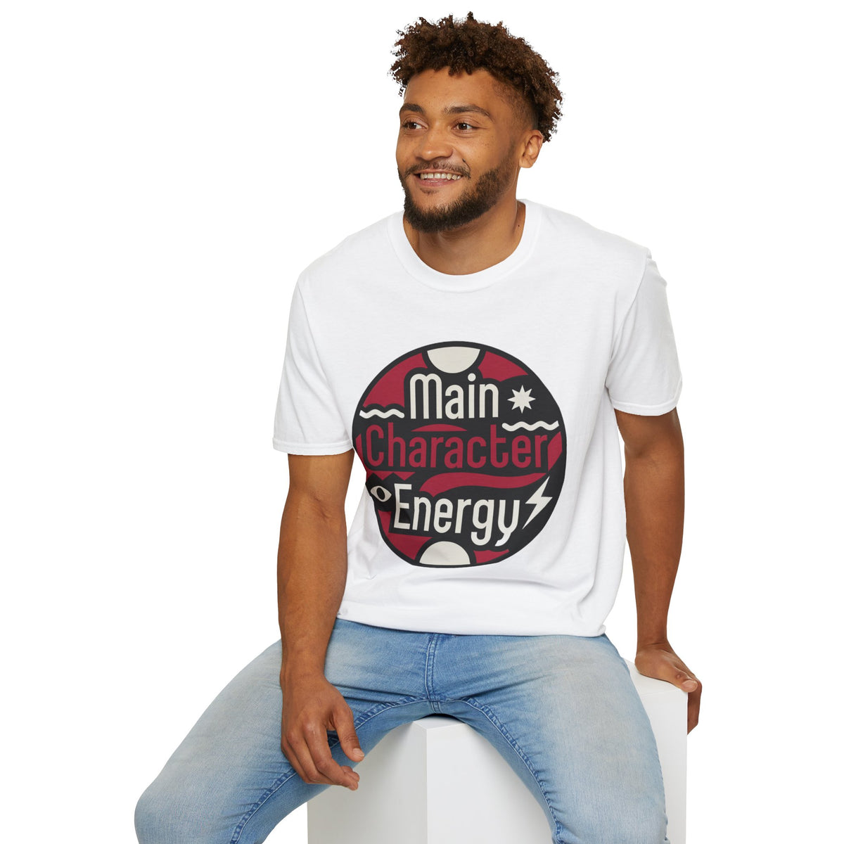 Main Character Energy T-Shirt — Bold Retro Graphic Tee - Trending Now - August 2026