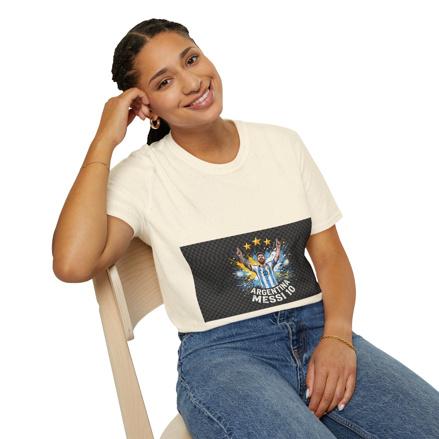 Argentina Messi  Soccer T‑Shirt — Argentina Messi 10 Fan Tee