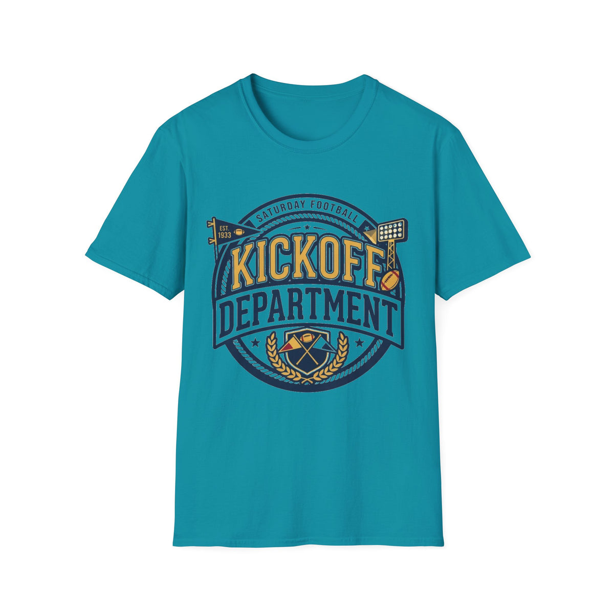 Kickoff Football T-Shirt — Game Day Logo Tee - Trending Now - August 2026