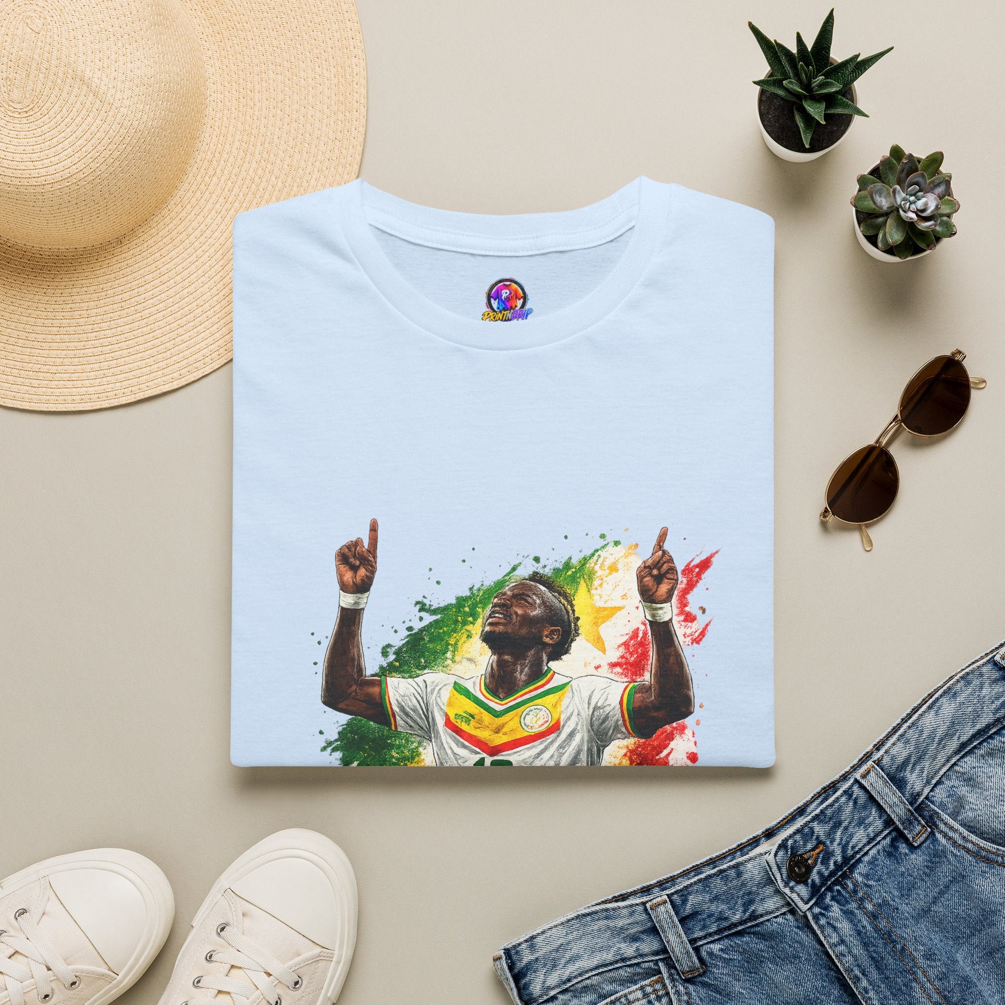 Senegal Sadio Mané Football Shirt – Tribute Soccer Tee