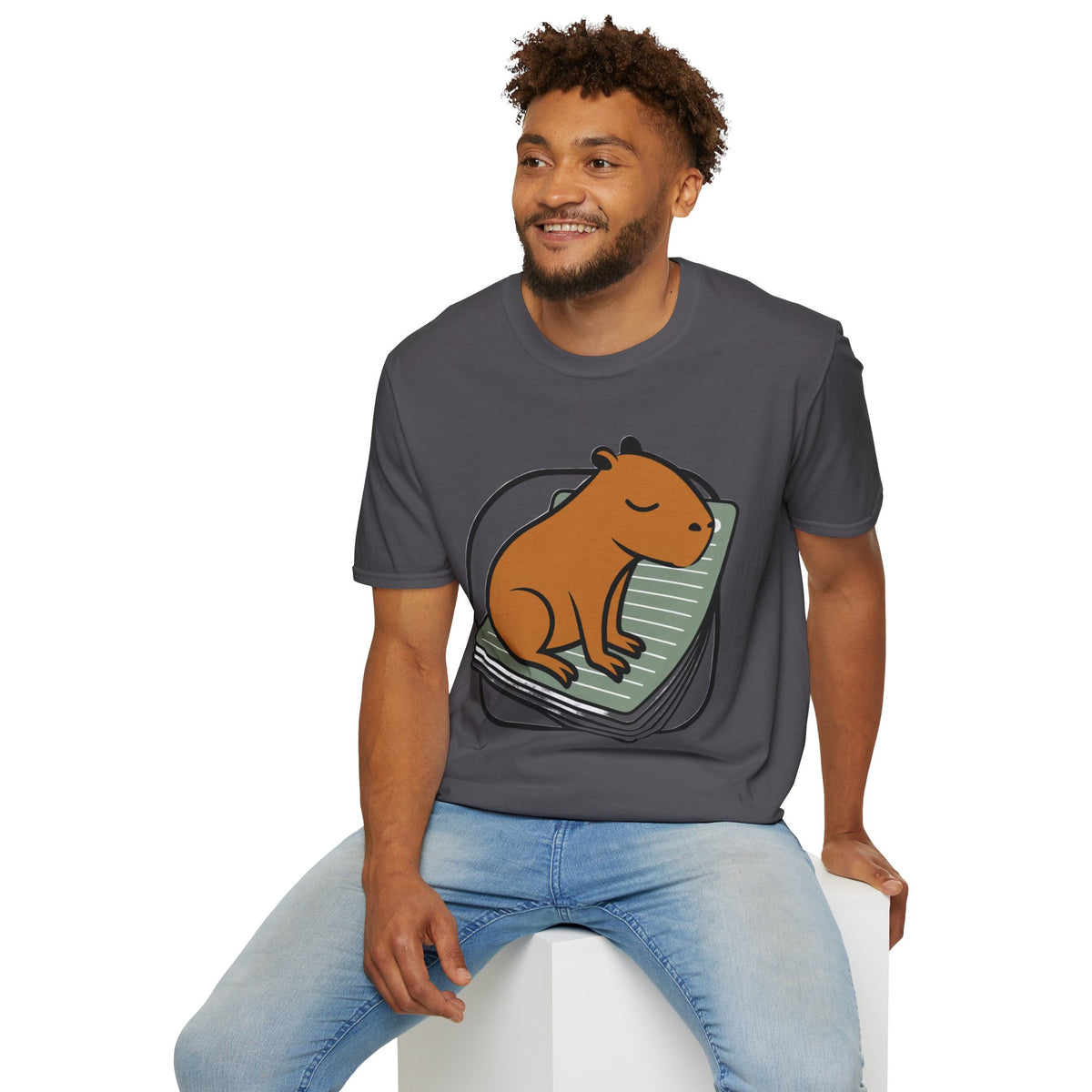 Capybara Nap T-Shirt — Cute Relaxed Capybara Illustration Tee - Trending Now - August 2026