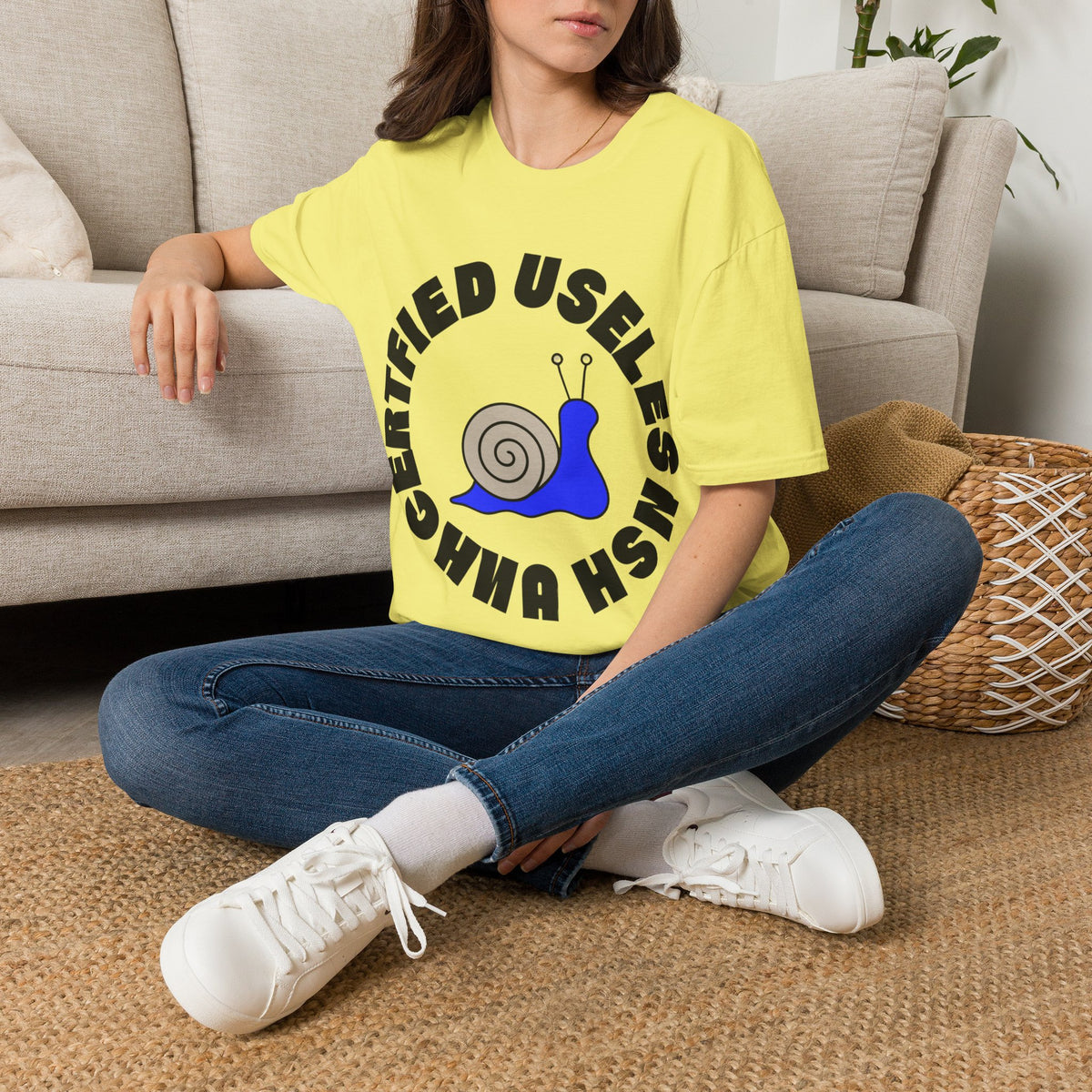 Certified Useless Snail T-Shirt — Funny Cute Graphic Tee for Sarcastic Gifts - Trending Now - August 2026