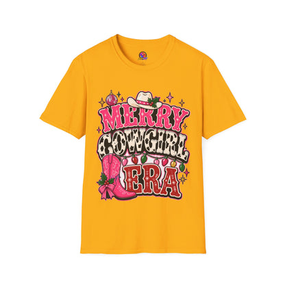 Merry Cowgirl Christmas T-Shirt