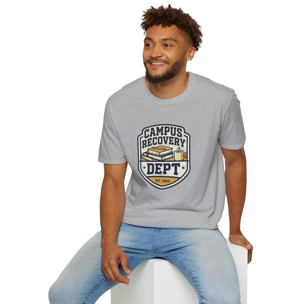 Campus Recovery Dept. T-Shirt — Collegiate Support Logo Tee - Trending Now - August 2026