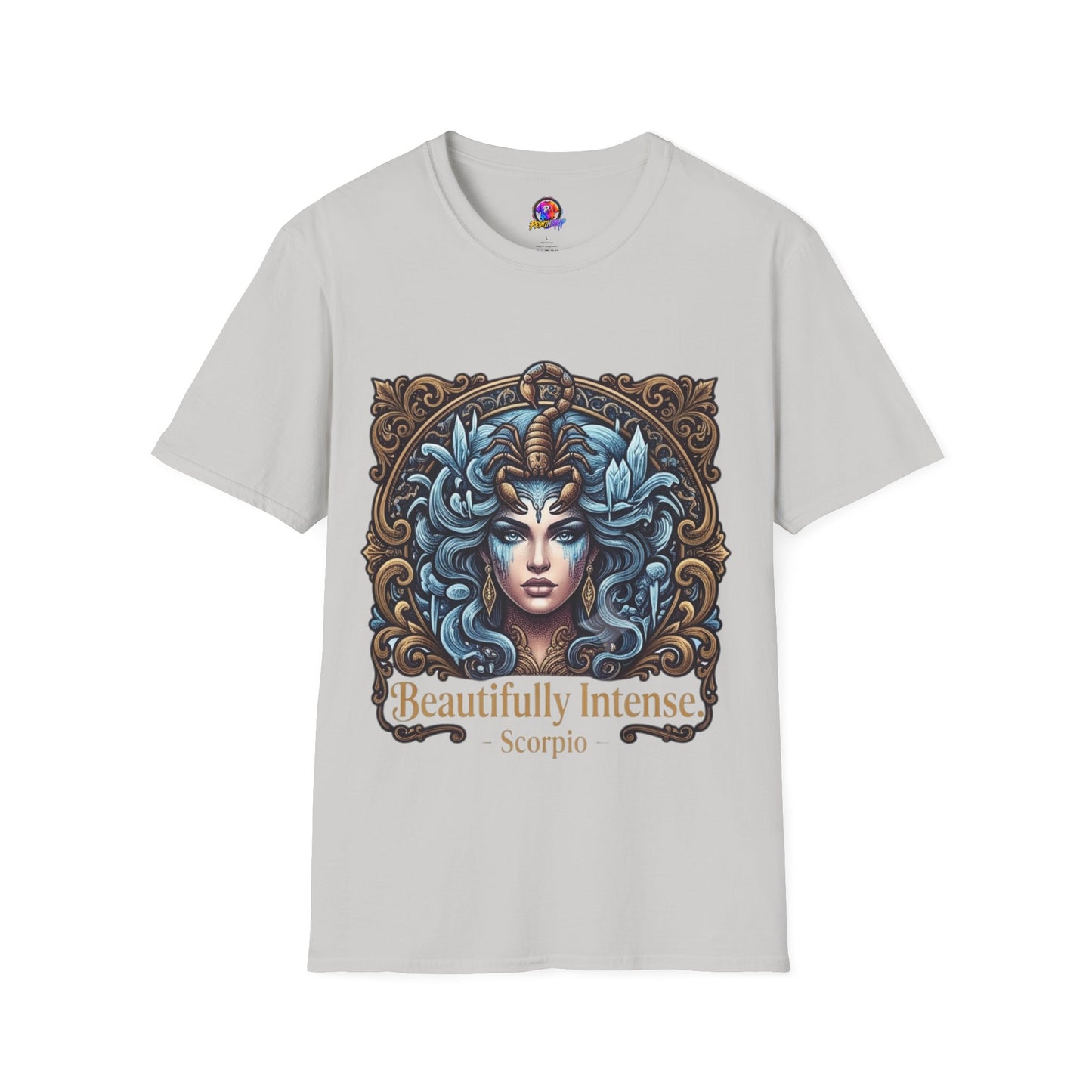 Scorpio Astrology T-Shirt — "Beautifully Intense" Zodiac Graphic Tee