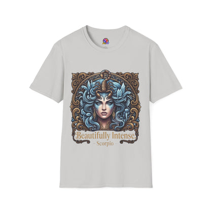 Scorpio Astrology T-Shirt — "Beautifully Intense" Zodiac Graphic Tee