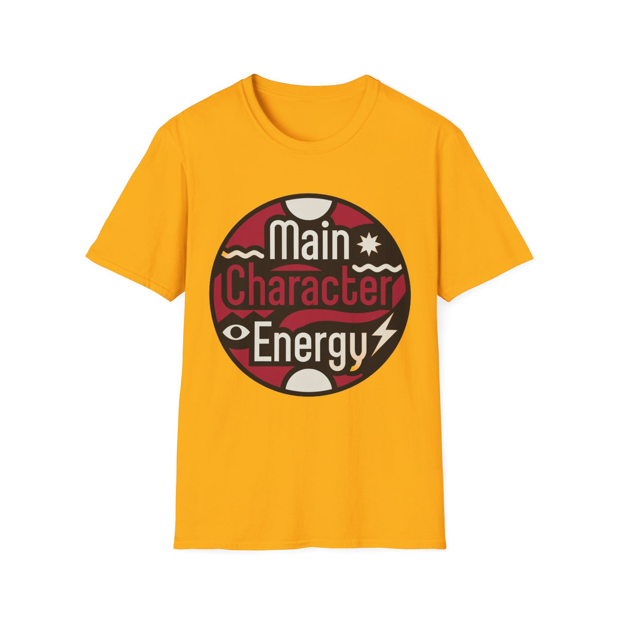 Main Character Energy T-Shirt — Bold Retro Graphic Tee - Trending Now - August 2026
