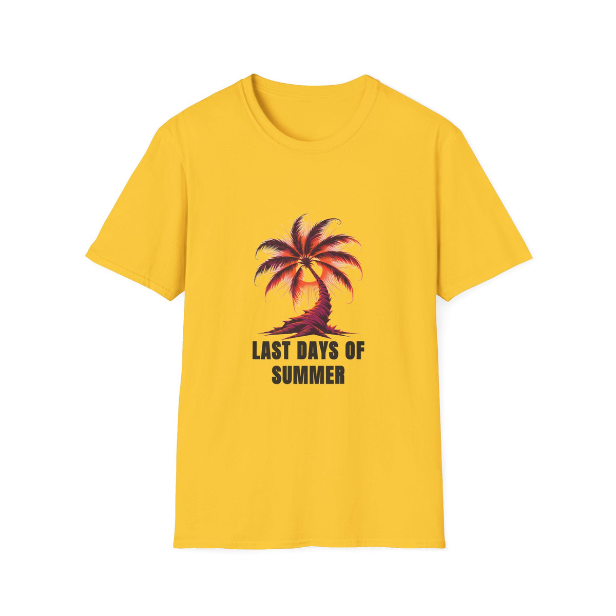 Last Days of Summer T-Shirt — Tropical Palm Beach Tee - Trending Now - August 2026