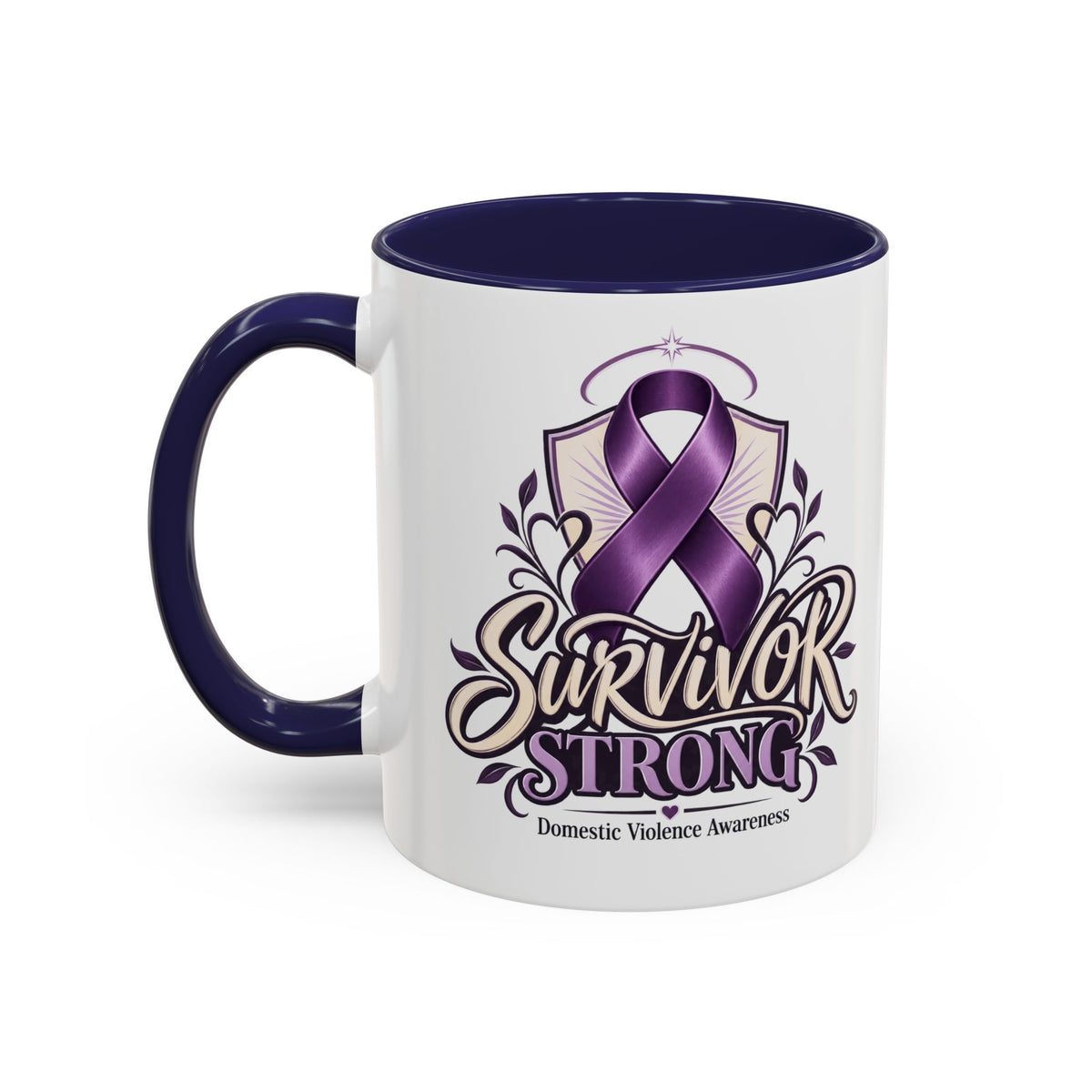 Domestic Violence Awareness Survivor Strong Coffee Mug