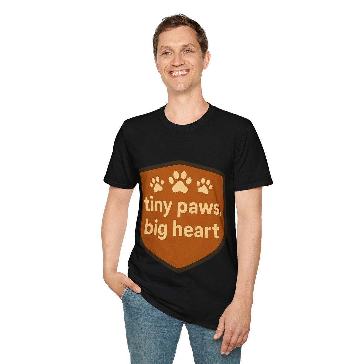 Tiny Paws Big Heart T-Shirt — Cute Dog Lover Tee- Trending Now - September 2026