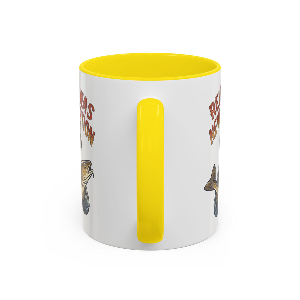 "Release Was Never An Option" Funny And Witty Accent Coffee Mug (11, 15oz)