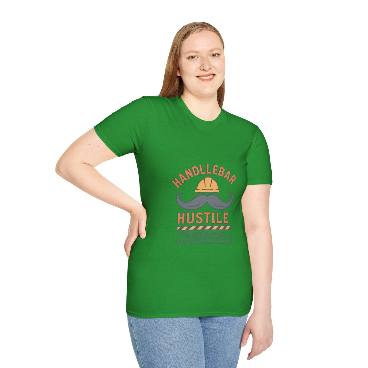 Handlebar Hustle T-Shirt — Vintage Barber Mustache Logo Tee - Trending Now - October 2026