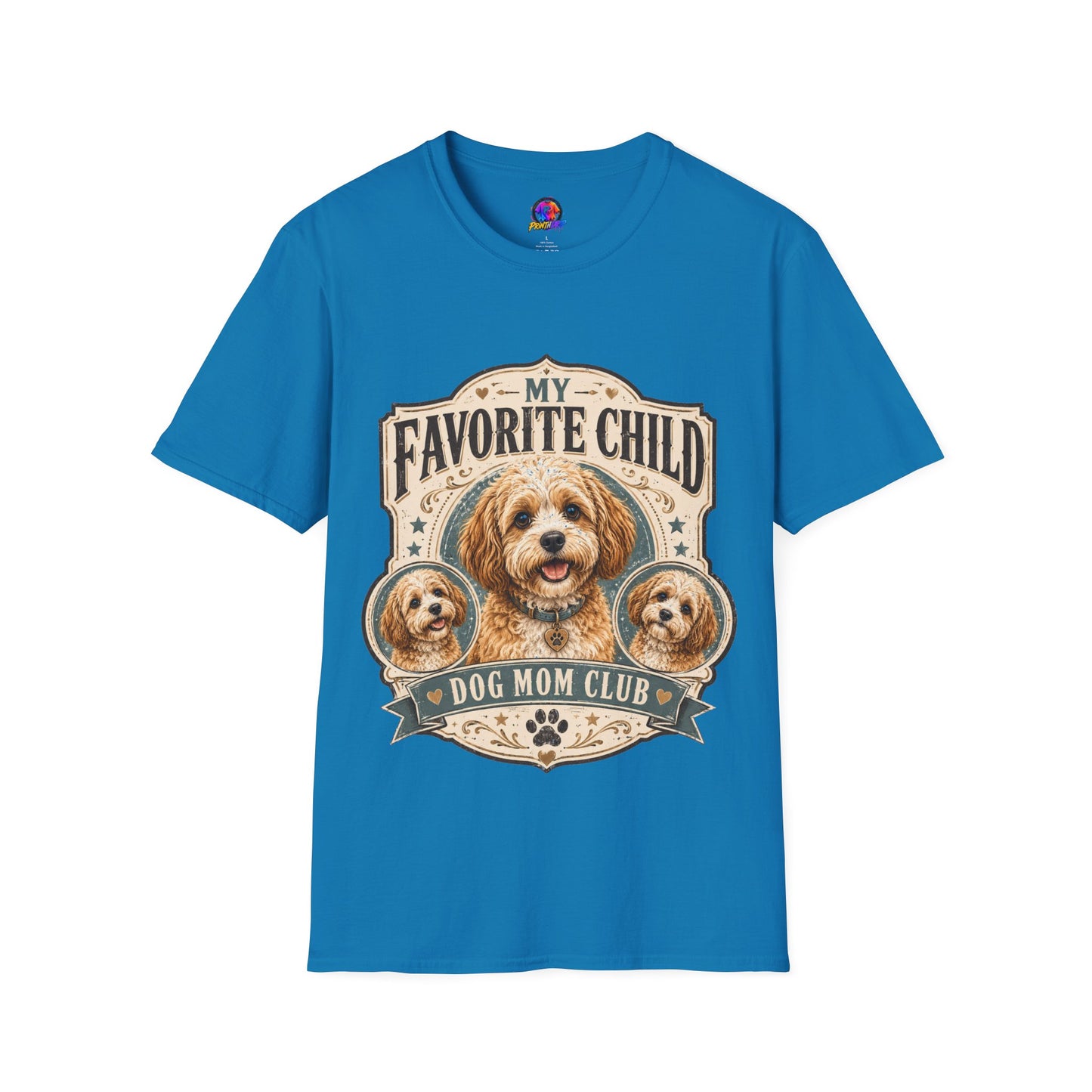 My Favorite Child Dog Mom Club T-Shirt — Cute Puppy Pet Lover Tee