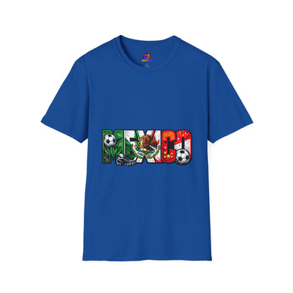 Mexico Soccer T-Shirt — Mexican Flag Football Pride Tee