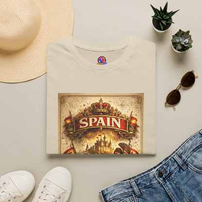 Spain Vintage Travel Graphic T‑Shirt — Retro Spanish Landmark Tee