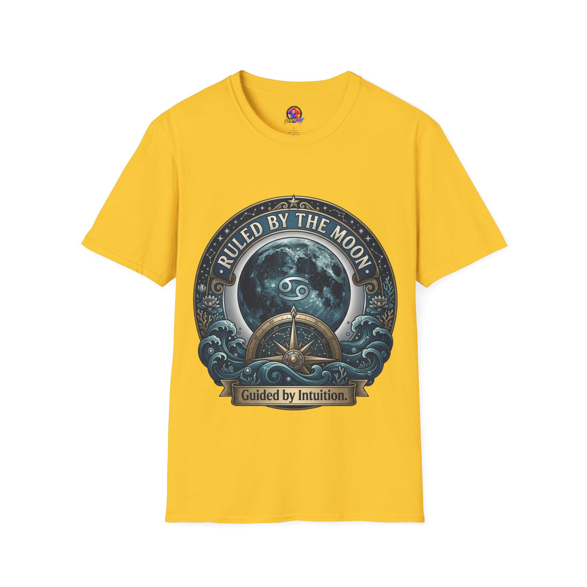 Ruled by the Moon T-Shirt — Moonphase Zodiac Graphic Tee