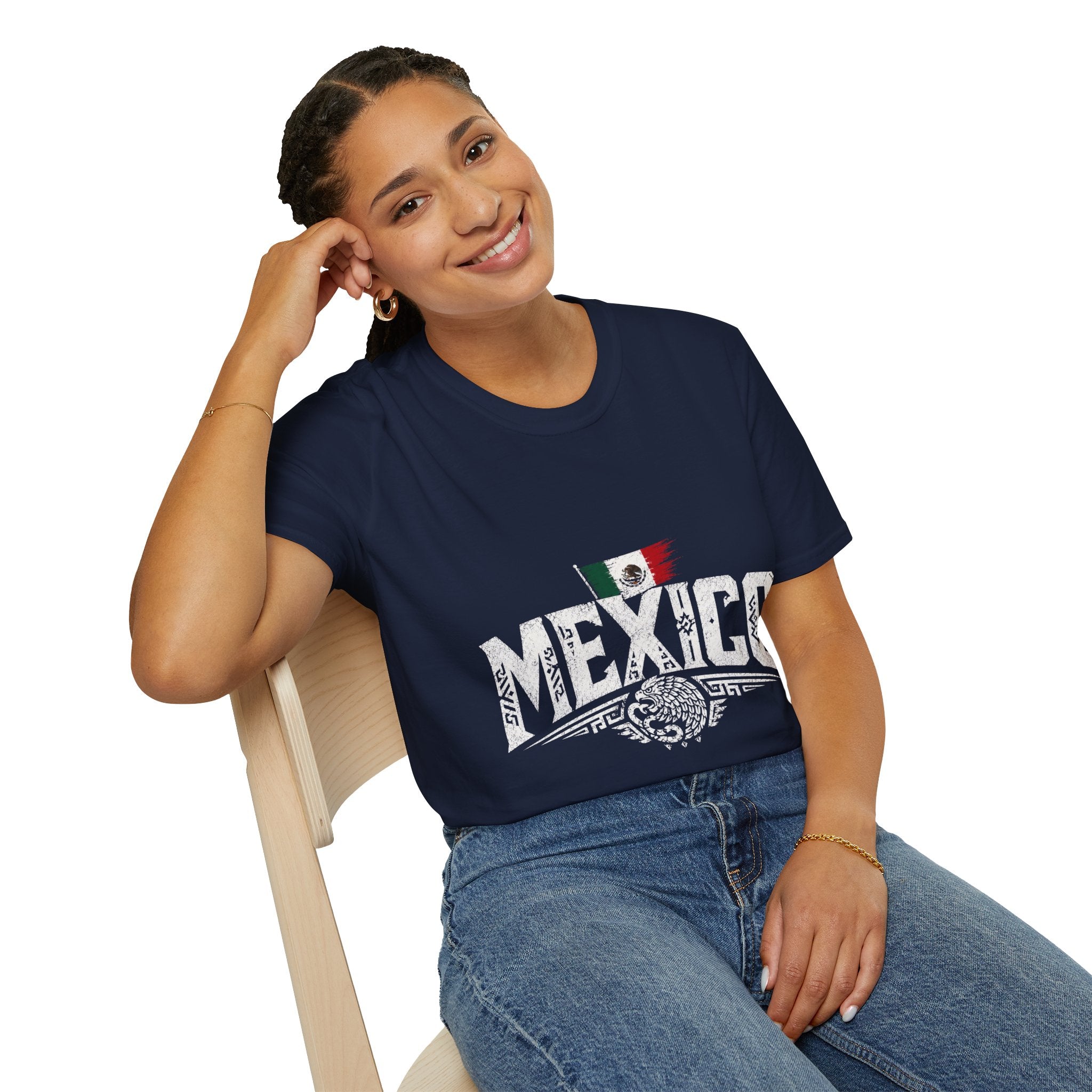 Mexico Vintage Flag T-Shirt
