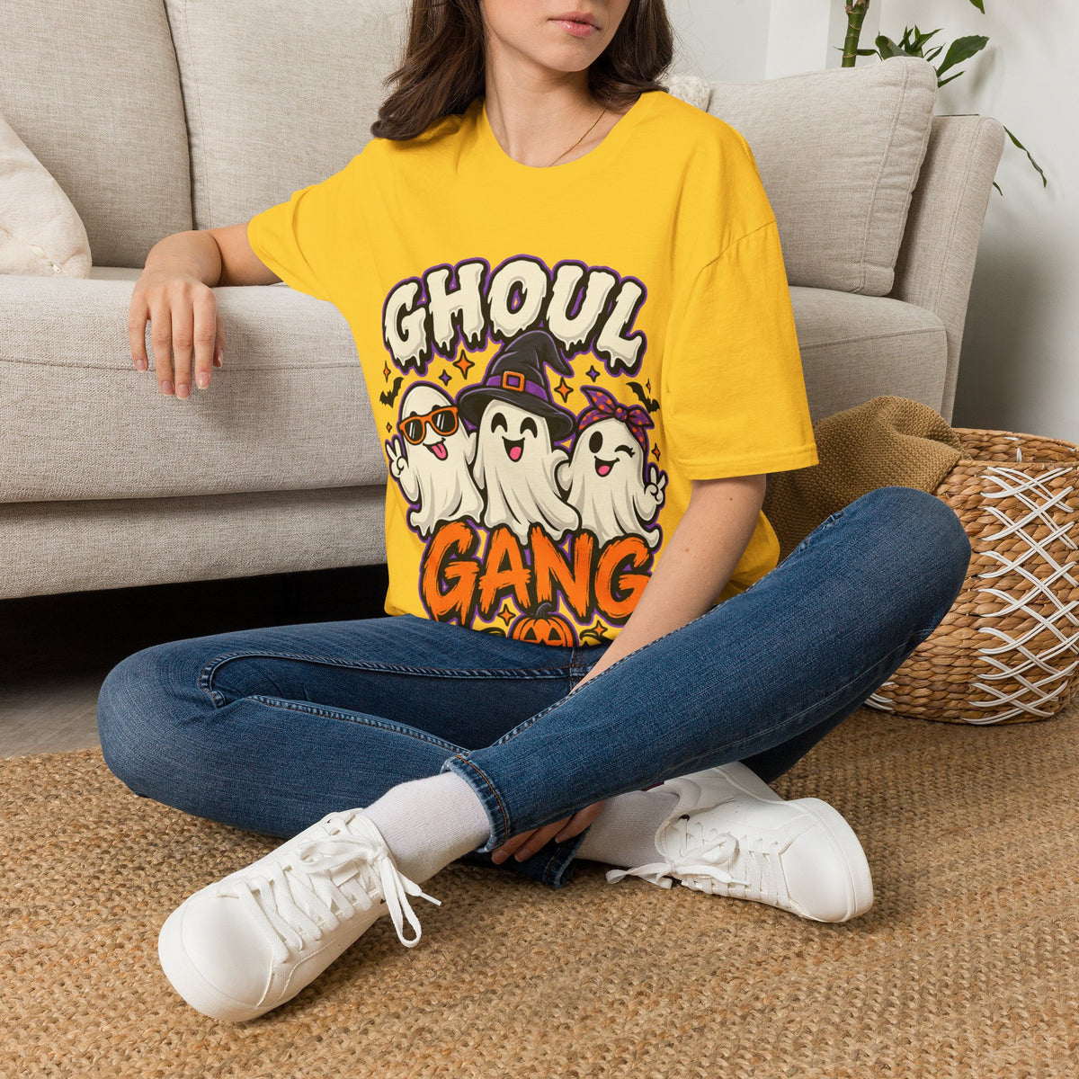 Ghoul Gang Ghost Halloween T-Shirt