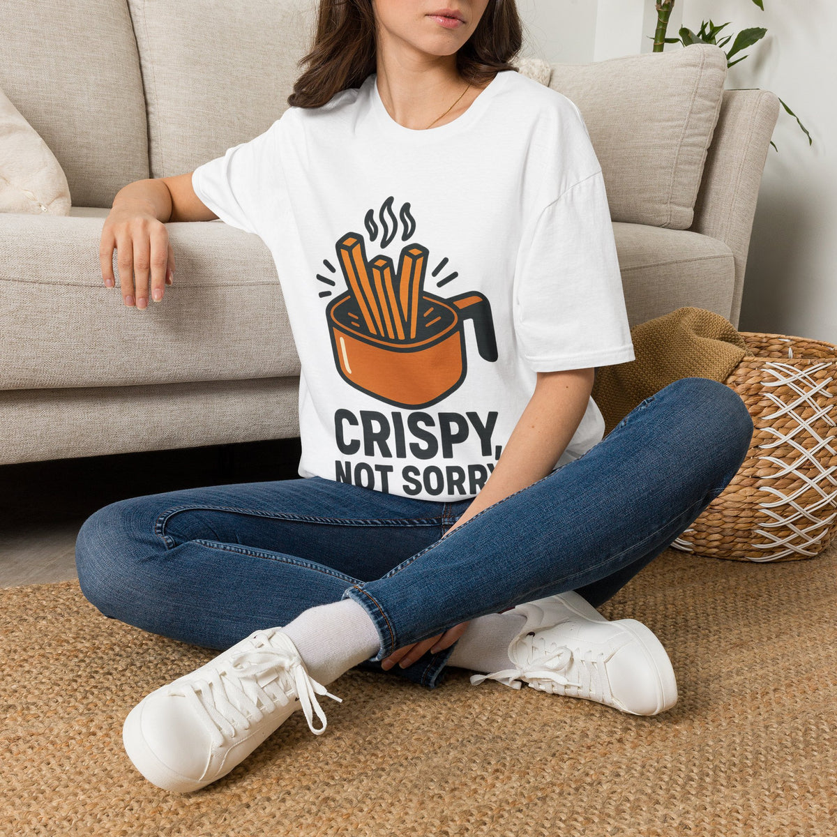 Fries Before Guys T‑Shirt — Funny Retro Snack Lover Graphic Tee - Trending Now - August 2026