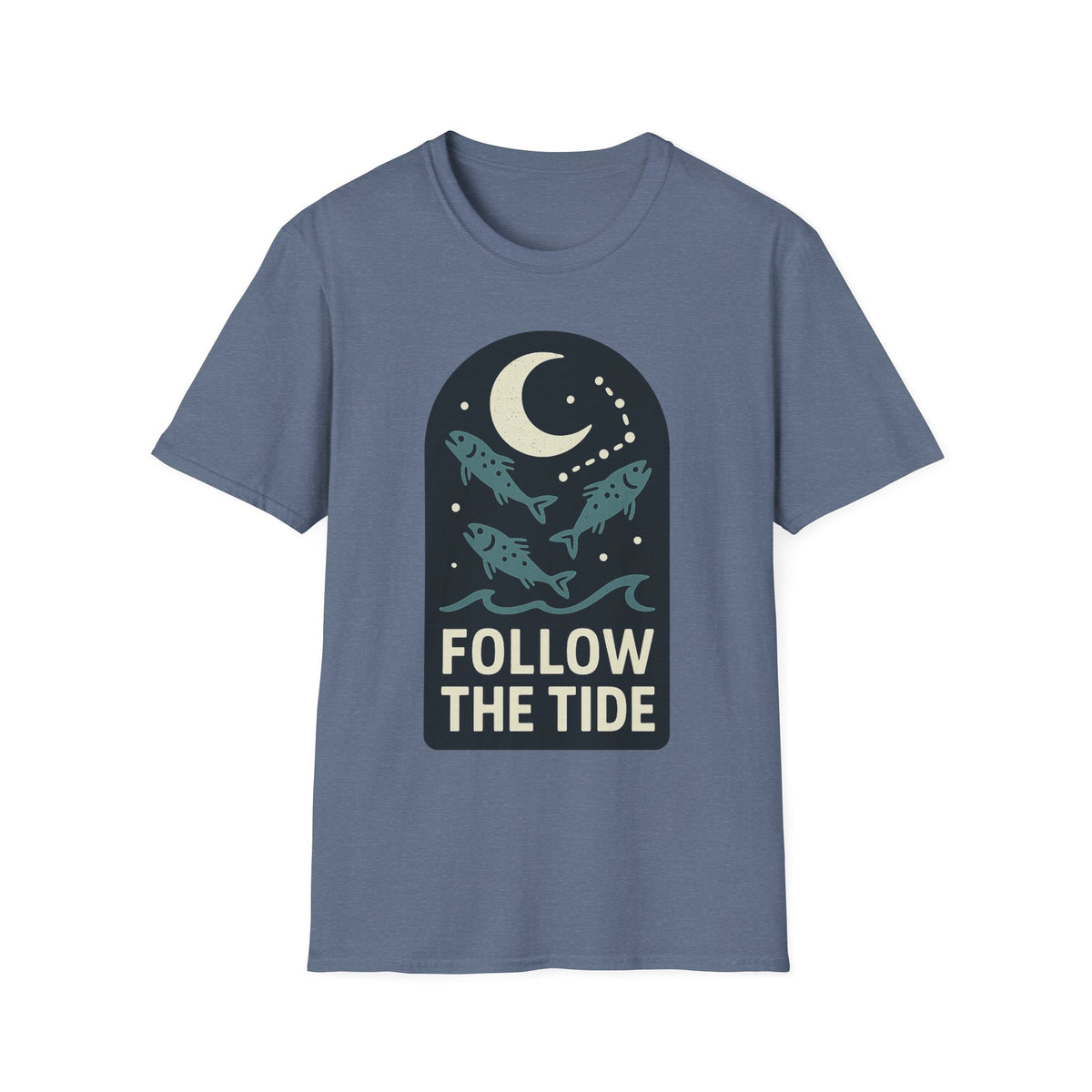 Follow the Tide Moon Graphic T-Shirt - Trending Now - September 2026