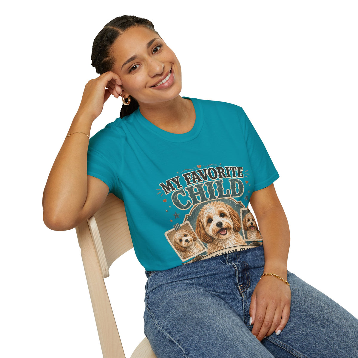 My Favorite Child Dog Mom T-Shirt