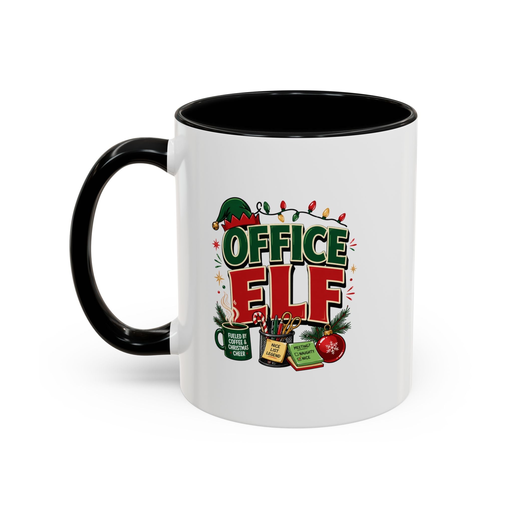 Accent Coffee Mug Office Elf