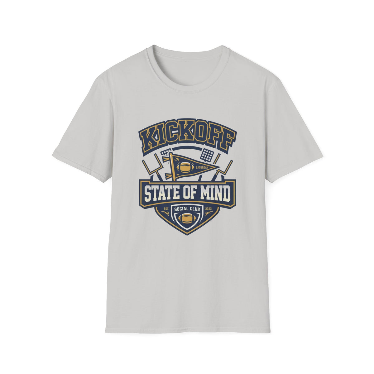 Kickoff Football Shield T‑Shirt — Game Day Vintage Style - Trending Now - August 2026
