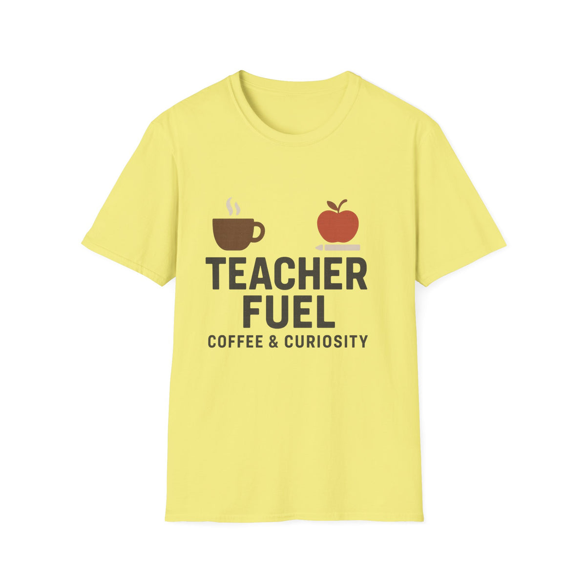 Teacher Fuel T‑Shirt — Coffee & Apple Graphic Tee for Teachers - Trending Now - August 2026