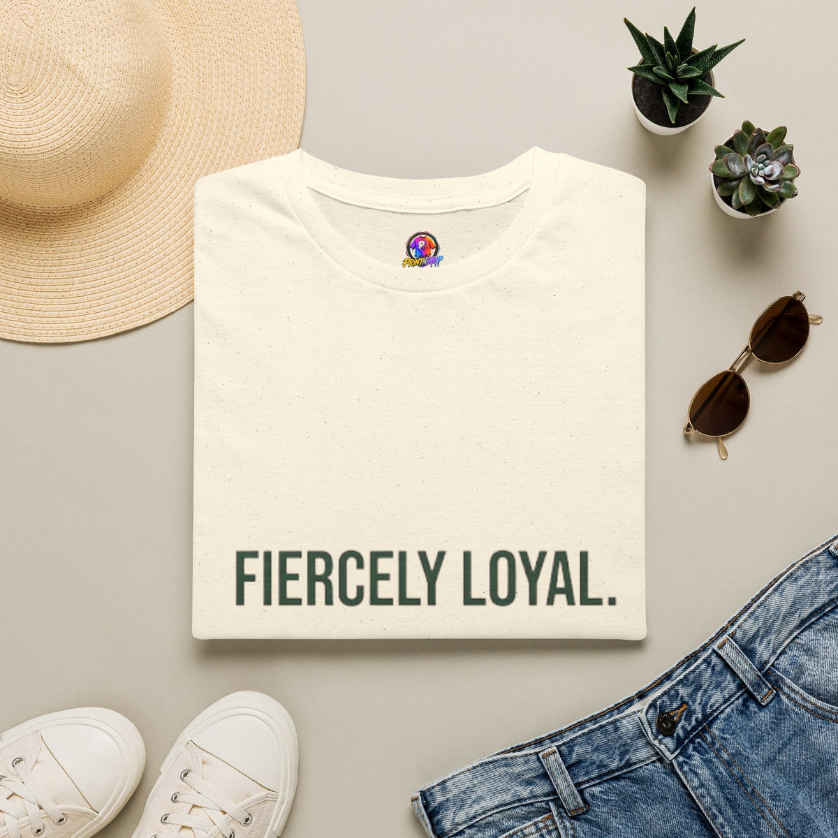 Fiercely Loyal Tee — Zodiac Taurus Graphic T-Shirt