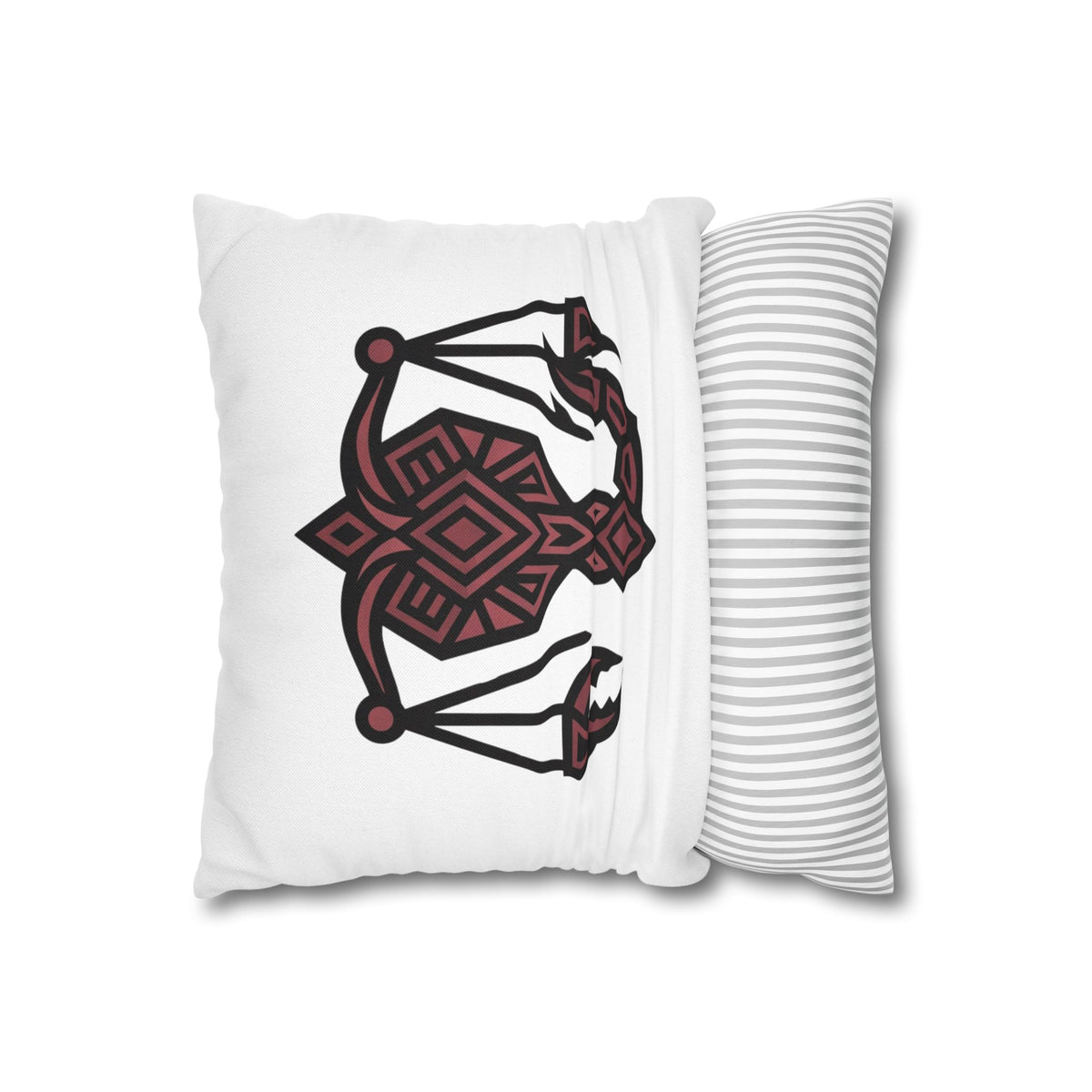 Scorpio Zodiac Scales Decorative Pillowcase — Tribal Scorpio-Style Design