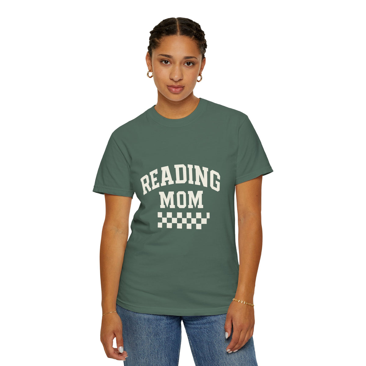 Reading Mom T-Shirt — Vintage Checkbook Style Graphic Tee for Book-Loving Moms - Trending Now - October 2026