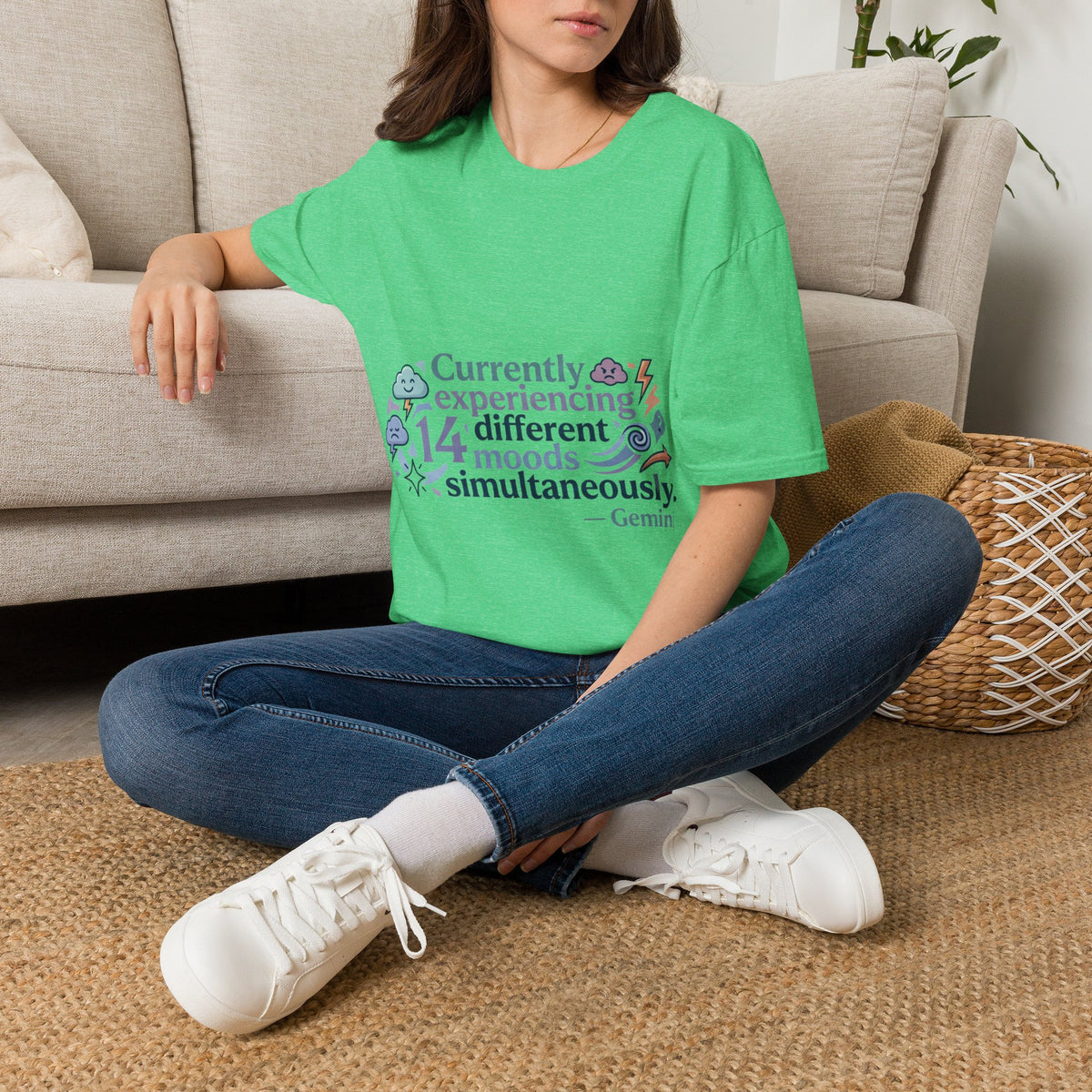 Currently Experiencing 14 Different Moods Simultaneously T-Shirt