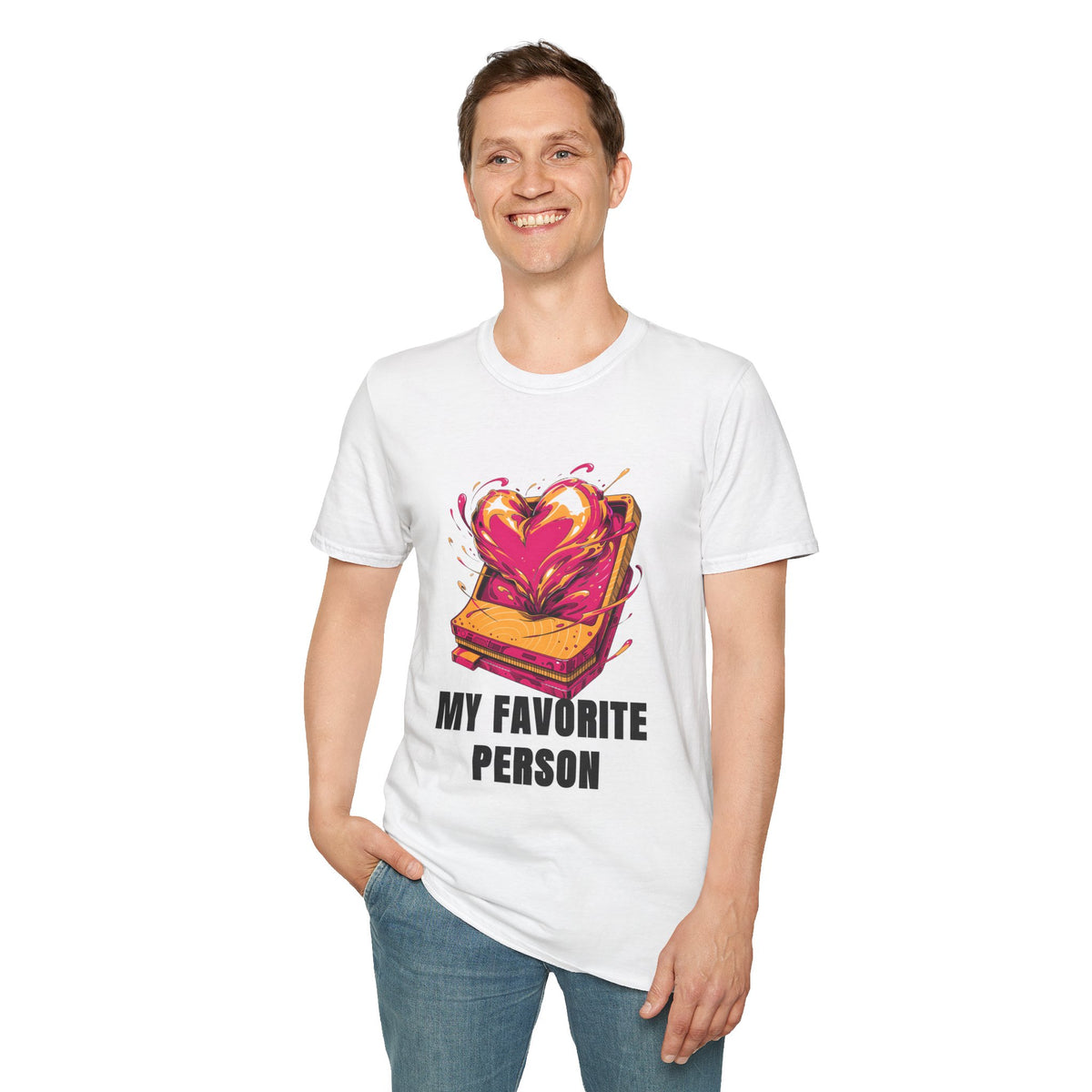 T‑Shirt — "My Favorite Person" Toasted Heart Graphic Tee (Valentine’s Day Gift) - Trending Now - August 2026