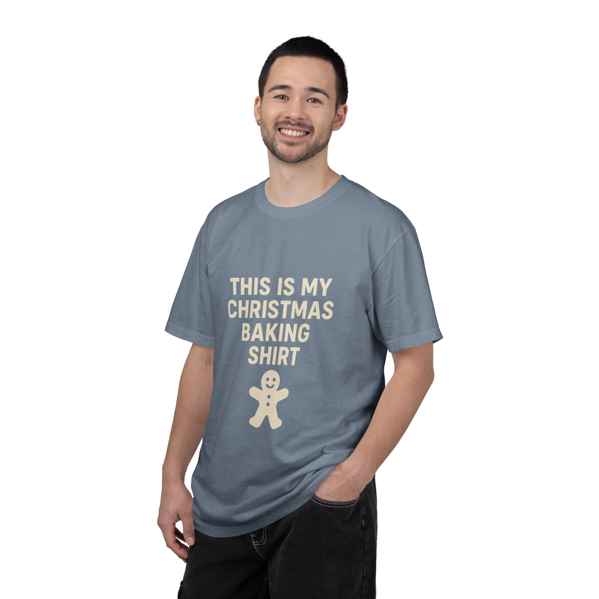 Christmas Baking Shirt — 'This Is My Christmas Baking Shirt' Tee with Gingerbread Graphic- Trending Now - October 2026