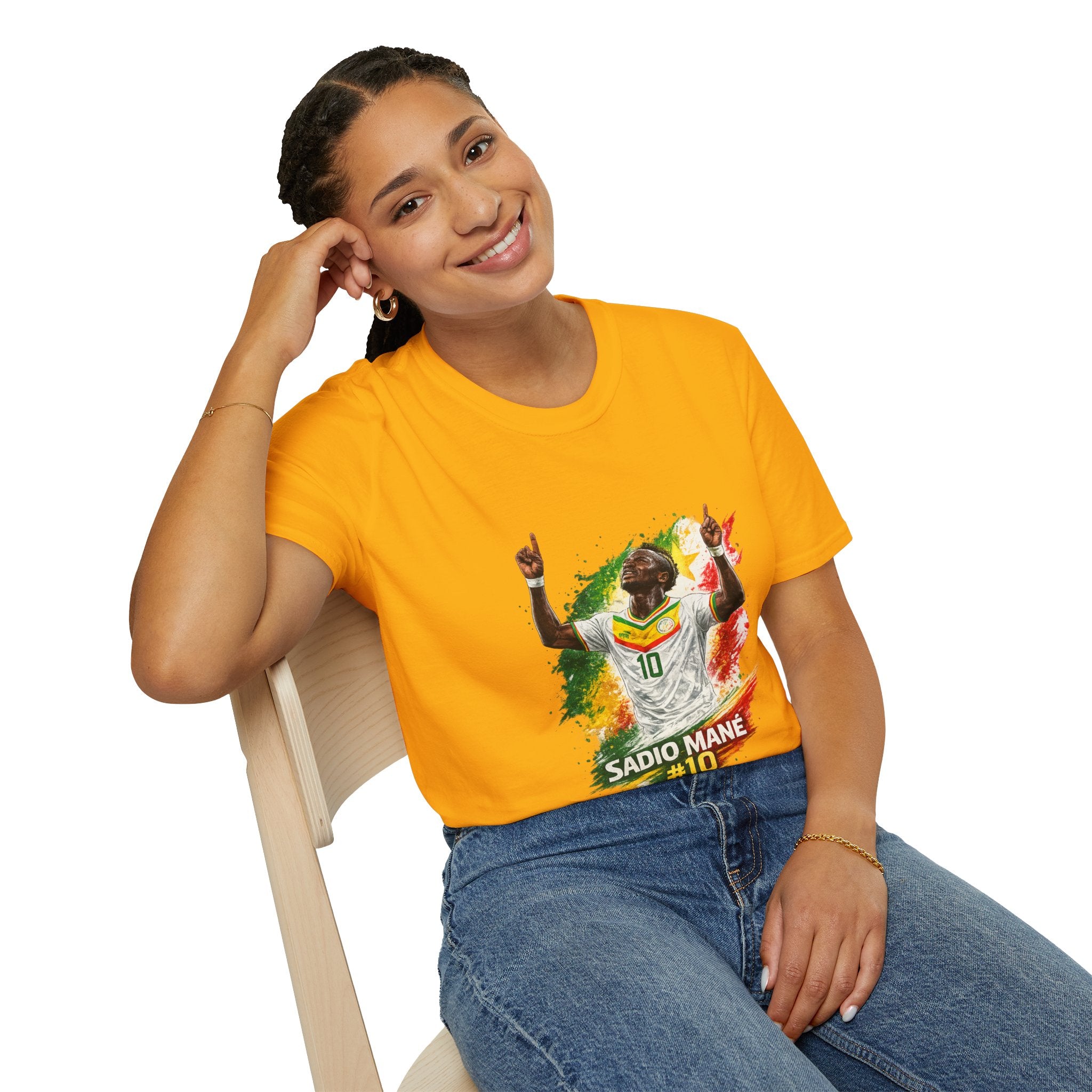 Senegal Sadio Mané Football Shirt – Tribute Soccer Tee