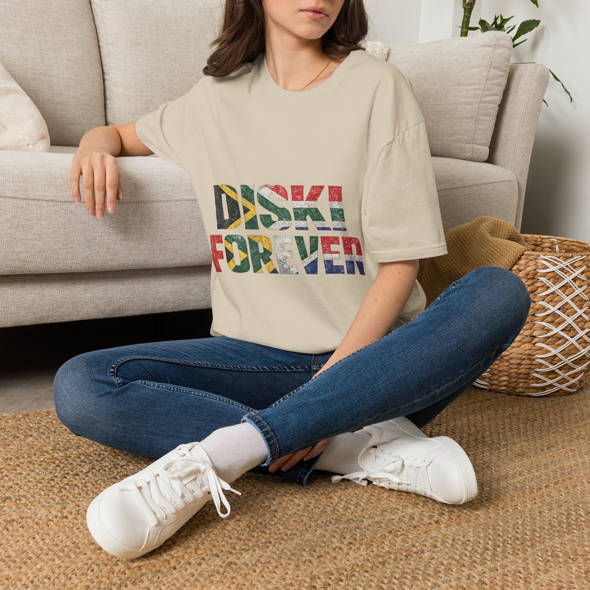 South Africa Diski T‑Shirt — "DISKI" South African Soccer Pride Tee
