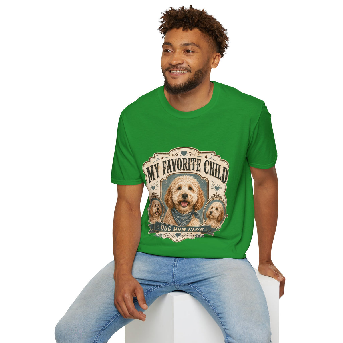 My Favorite Child Dog Mom T-Shirt — Cute Pet Lover Tee
