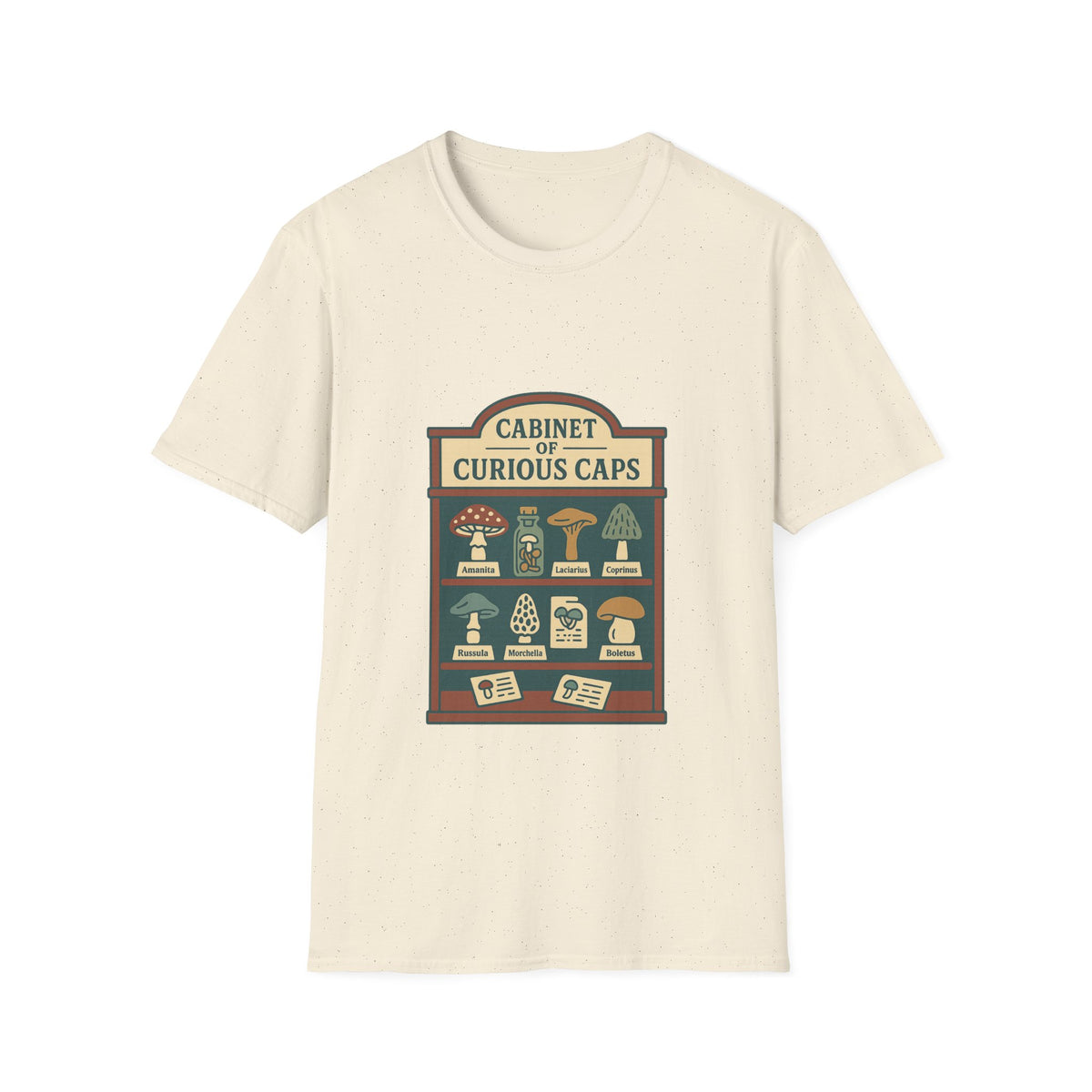 T-Shirt — Cabinet of Curious Caps Vintage Apothecary Graphic Tee - Trending Now - October 2026