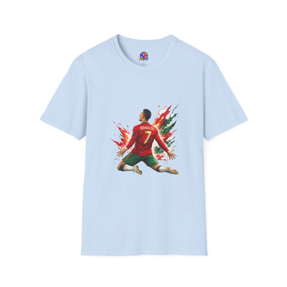 Portugal Soccer Player #7 Graphic T‑Shirt — Dynamic Portugal Fan Tee
