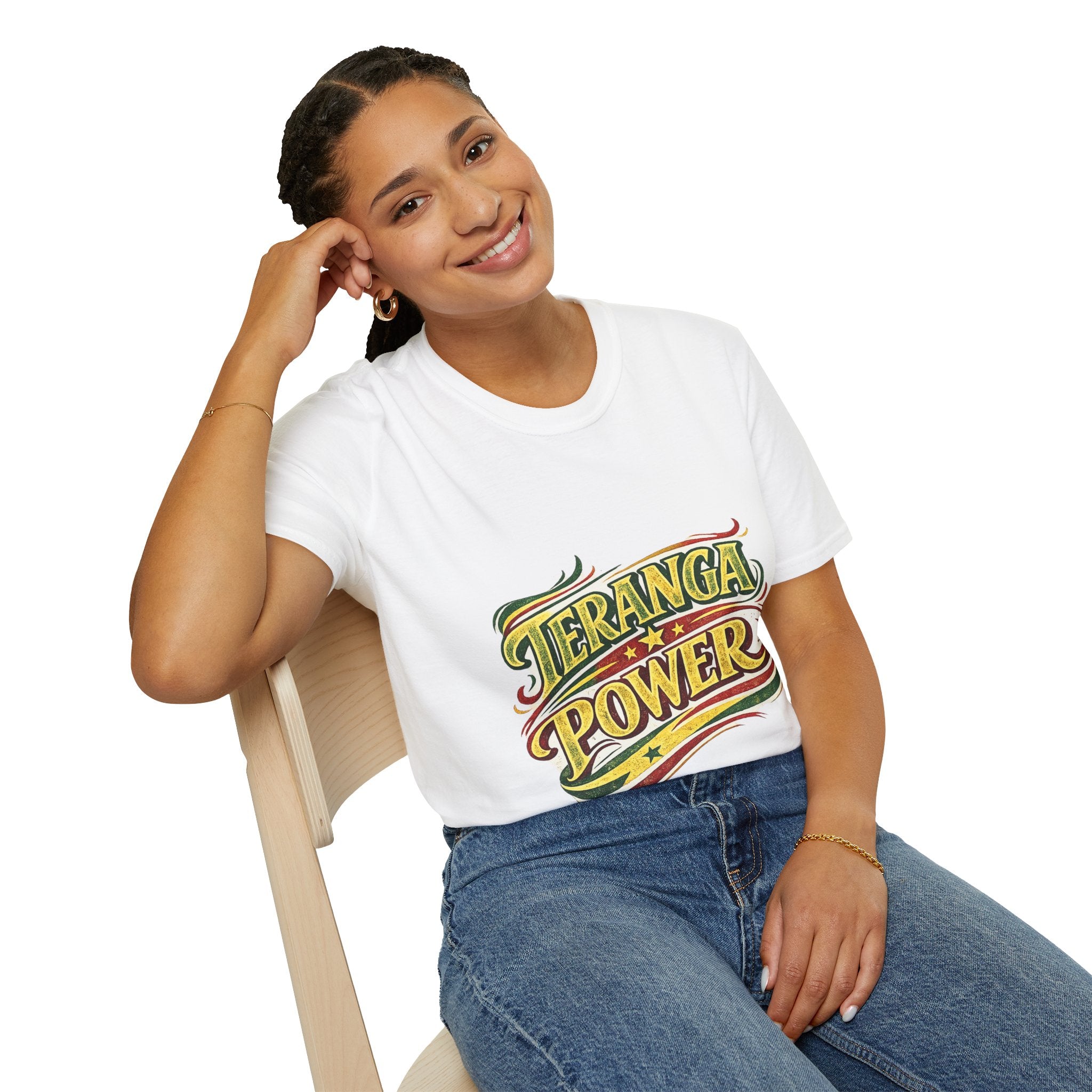 Senegal Teranga Power T-Shirt — Retro Senegal Pride Graphic Tee