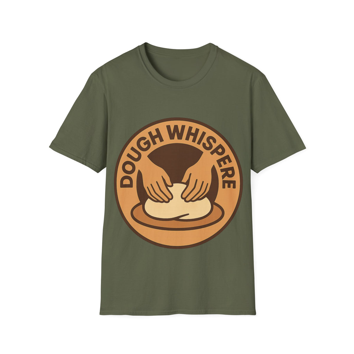 Baker Logo T-Shirt — "Dough Whisperer" Crew Tee- Trending Now - September 2026