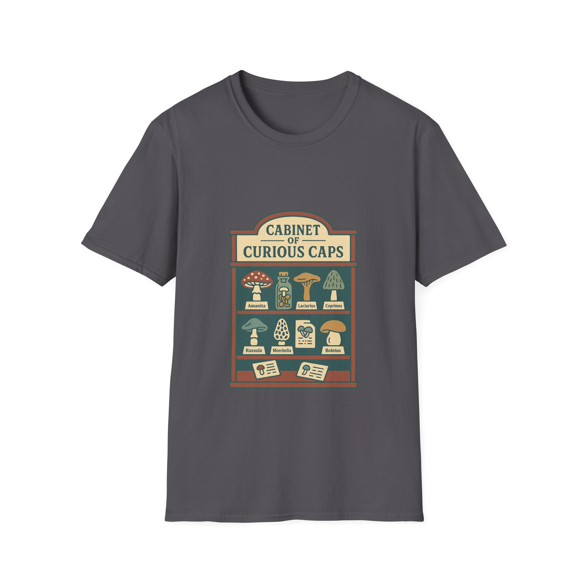 T-Shirt — Cabinet of Curious Caps Vintage Apothecary Graphic Tee - Trending Now - October 2026