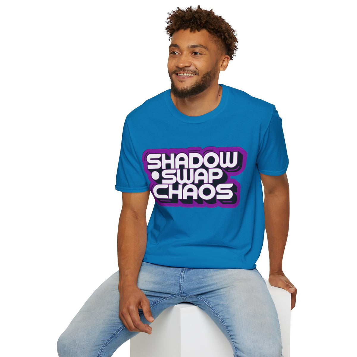 Shadow Swap Chaos T-Shirt — Retro Purple Gaming Graphic Tee - Trending Now - August 2026