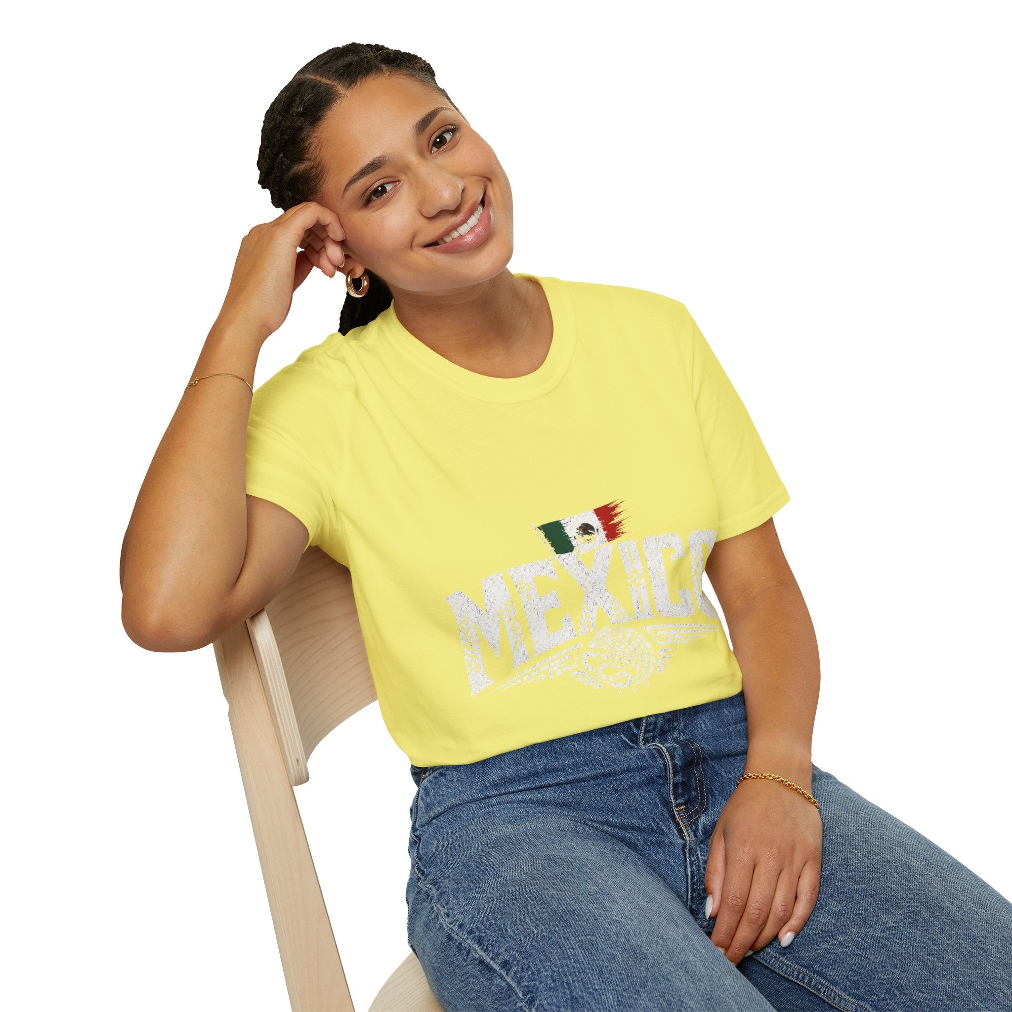 Mexico Vintage Flag T-Shirt