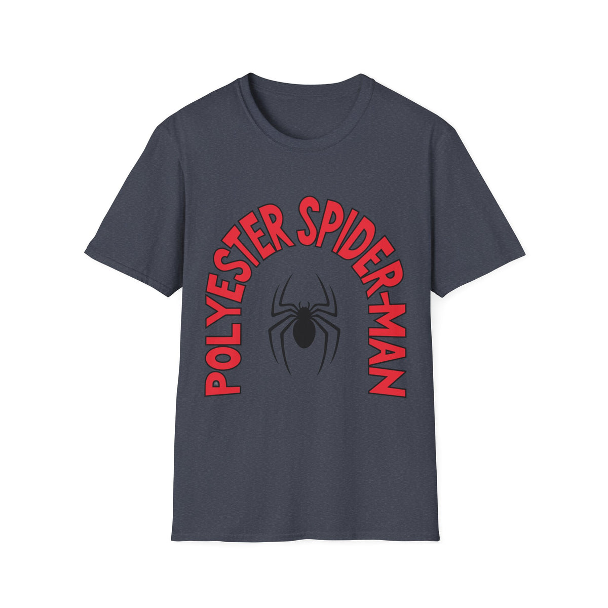 Spider Graphic T-Shirt — "Polyester Spiderman" Retro Spider Logo Tee - Trending Now - August 2026