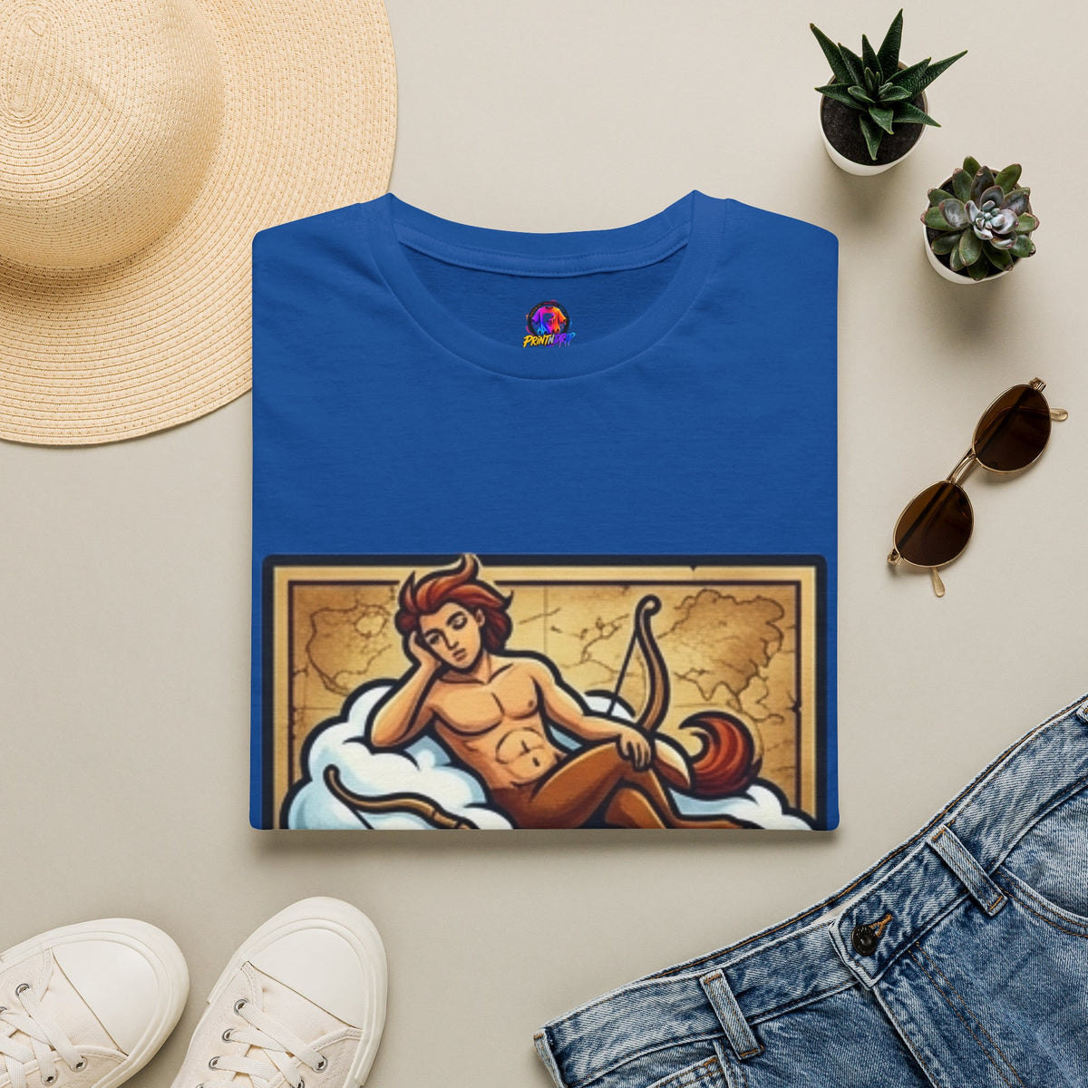 Sagittarius Zodiac T‑Shirt — Fiercely Independent, Easily Bored Astrology Tee